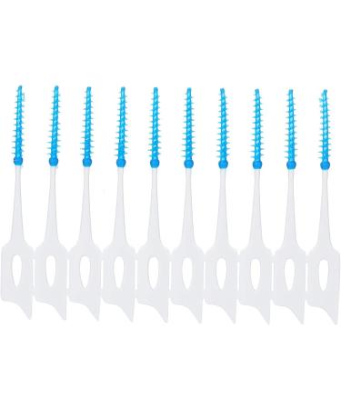 Interdental Brushes - 20-Piece Tooth Cleaning Set for Gaps | Blue Dental Brushes for Optimal Oral Care - Buy Online on GoSupps.com