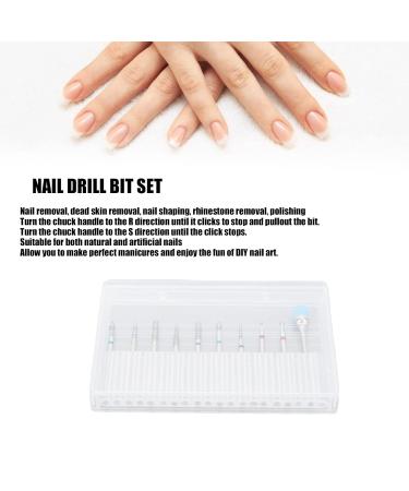SONEW 10PCS Nail Grinding Head Set - Polishing Manicure Tools for DIY Nail Art & Skin Removal | International Shipping Available - Buy Online on GoSupps.com
