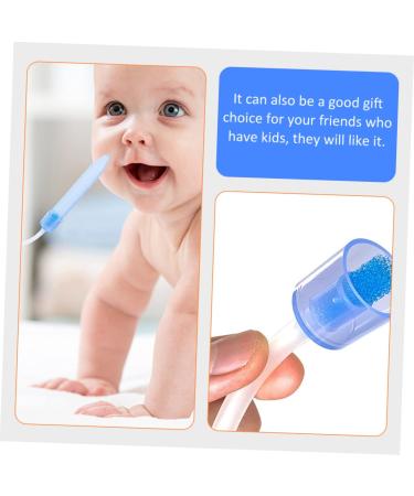 Healvian 9 Sets Nasal Aspirator Filter Cotton - Baby Nose Cleaner Sponge - Hygiene Filters for Baby Nose Cleaning - Suction Tool - Blue (2x0.9x0.9cm) - Pack of 3 - Buy Online on GoSupps.com