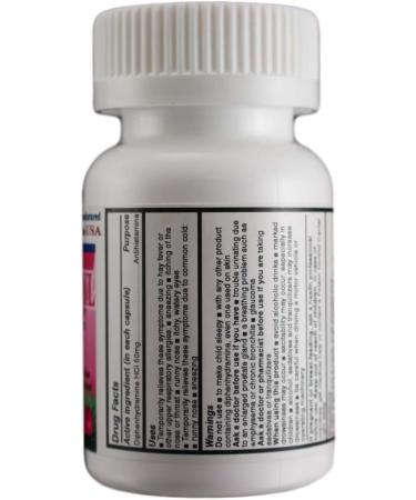 Buy Pharbedryl Diphenhydramine HCI 50 Mg Allergy Relief - 100 Capsules | Fast International Shipping - Buy Online on GoSupps.com