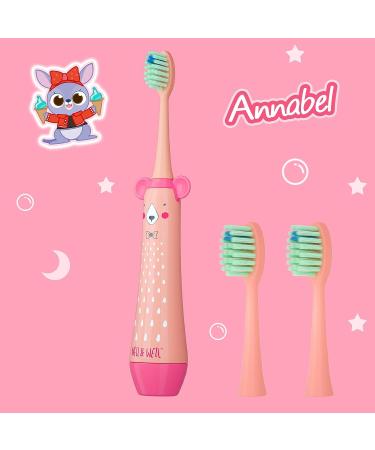 NELL&WELL 6-Piece Pink Replacement Toothbrush Heads for NW-006/NW-007 Sonic Electric Toothbrush - Buy Online on GoSupps.com