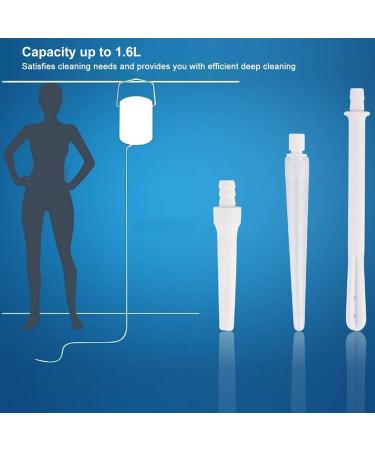 1.6L Stainless Steel Enema Bucket Kit - Rust Resistant Easy Installation Ideal for Colon Cleansing & Multiple Enema Types - Buy Internationally - Buy Online on GoSupps.com