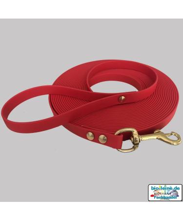 Buy Bio-Line Light Cat Leash 15m - Durable Biothane 9mm Wide Red - Perfect for Small & Large Cats | International Shipping Available - Buy Online on GoSupps.com