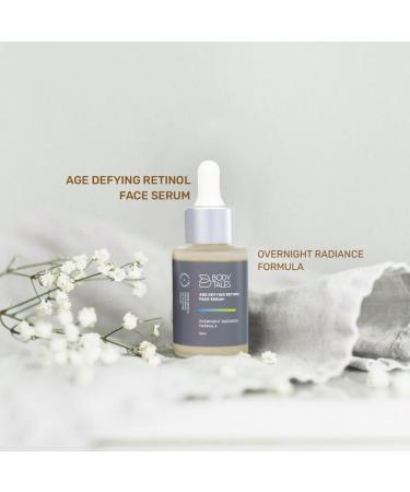 Age Defying Retinol Face Serum - Repair Dull Skin Reduce Fine Lines & Wrinkles Paraben Free | 1 Fl Oz - Buy Online on GoSupps.com