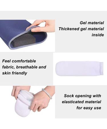 Soft Silicone Calf Corrector & Compression Sleeve for Shin Splints | Prosthetic Calf Shrinker | International Shipping Available - Buy Online on GoSupps.com