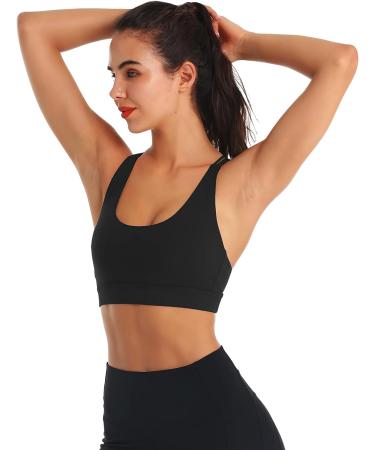 OYANUS Women's Sexy Backless Yoga Tank Top - Quick Dry Activewear for Gym and Running | Large, Black - Buy Online on GoSupps.com
