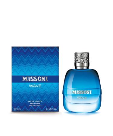 Missoni Missoni Wave Men EDT Spray 3.4 Fl Oz (Pack of 1) Citrus Aromatic fragrance 3.4 Fl Oz (Pack of 1) - Buy Online on GoSupps.com