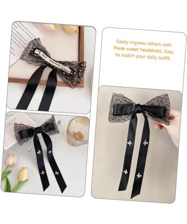 minkissy Bow Hairpin Big Bows for Girls Bows Hairpins Hair Bows for Tiaras for Women Hair Barrettes for Women Hair Gems for Women Girl Bows Barrette for Women Woman Fabric Ribbon Bow Tie - Buy Online on GoSupps.com