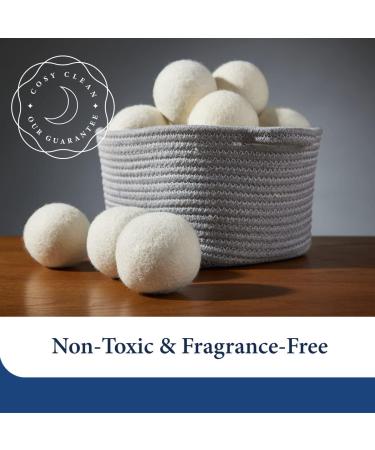 Cosy House Collection Wool Dryer Balls 3-Pack - Eco-Friendly Fabric Softener - Reusable & Long Lasting - Softens Clothes Naturally - Saves Time & Energy - White - Buy Online on GoSupps.com