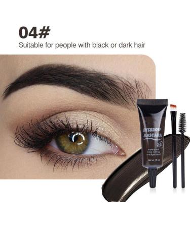 Tinted Eyebrow Tint (with two eyebrow tints) Waterproof smudge-proof eyebrow tinting kit Volumizing Eyebrow Mascara (4) - Buy Online on GoSupps.com