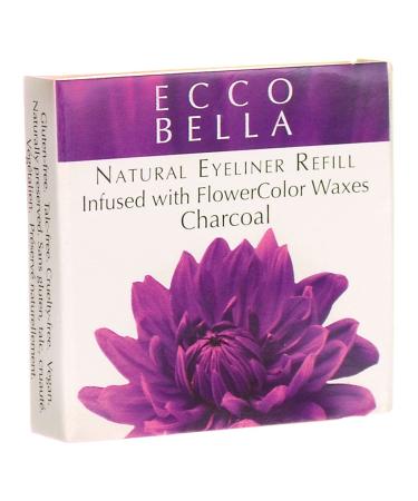 Ecco Bella Rich and Creamy FlowerColor Powder Eyeliner  Easy to Apply - Wet or Dry  (Charcoal)