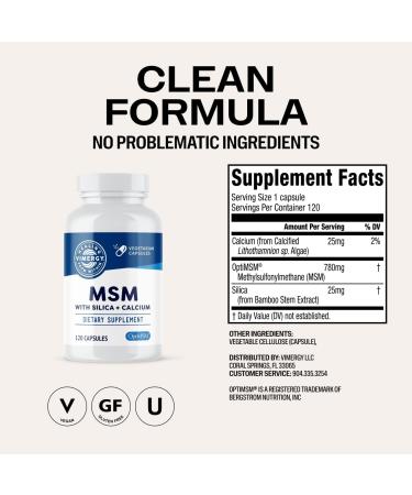 Vimergy Skin Potion Kit Micro-C Immune Power(TM) (250g) and MSM (120 Capsules) Skin Hair & Nail Support + Collagen + Immunity Vegan Paleo Gluten-Free Kosher Pure Potent Daily Supplements - Buy Online on GoSupps.com