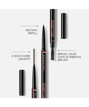 Buy Long Lasting Black Eyebrow Pencil | Waterproof & Smudge-proof Eye Makeup for a Perfect Look - International Shipping Available - Buy Online on GoSupps.com