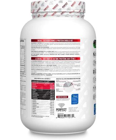 DIESEL 100% New Zealand Whey Isolate Grass-Fed & Pasture Raised - Chocolate Wafer Crisp 2lb Chocolate Wafer Crisp 908 g (Pack of 1) - Buy Online on GoSupps.com