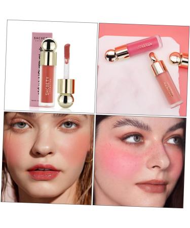Mikinona 2pcs Hydrating Blush Cream Blush Blouses for Blendable Blush Soft Creamy Blush Cheek Liquid - Buy Online on GoSupps.com