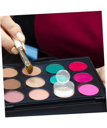 FOMIYES 2pcs Pressing Seal Mold Eyeshadow Stamp Powder Cosmetic Stamper Acrylic Eyeshadow Stamper 3.00X2.40X2.40CM Transparent - Buy Online on GoSupps.com