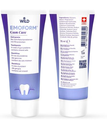 EMOFORM Gum Care Toothpaste For gum problems. - Buy Online on GoSupps.com
