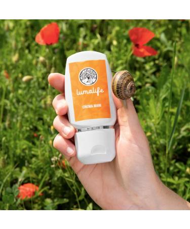 Repairing hand cream with snail slime macadamia oil jojoba oil shea moisturizing nourishing and regenerating 50 ml - Buy Online on GoSupps.com