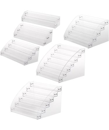 Dioche Nail Polish Holder - 3-Tier Transparent Makeup Organizer Display Stand | Ideal for Nail Polish Storage - Buy Online on GoSupps.com