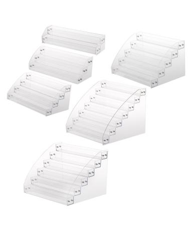Buy Premium Nail Polish Organizer - 5 Tiers Clear Acrylic Holder for Long-Lasting Display | Perfect Makeup Stand for International Shipping - Buy Online on GoSupps.com