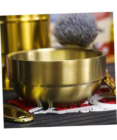 Stainless Steel Foam Dishwasher Soap Shell - Face Cleaning Cup & Shaving Cream Container - Biker Bar Turf Mug - 9x9x4.9cm - Buy Online on GoSupps.com