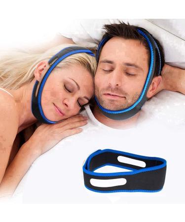 cihoency Anti Snoring Chin Strap Stop Snoring Chin Straps for CPAP Users Jaw Strap for Sleeping Chin Straps to Keep Mouth Closed for Sleeping Better Cpap Chin Strap for Sleep Apnea for Men Women A