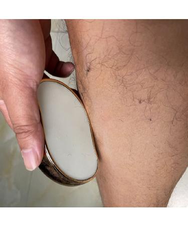 Crystal Hair Eraser  ANTAND Bleam Crystal Hair Remover Magic Painless Exfoliation Hair Removal Tool for Women Men Leg Arm Back  Eco-Friendly Reusable Crystal Hair Eraser for Soft Smooth Skin Gold - Buy Online on GoSupps.com