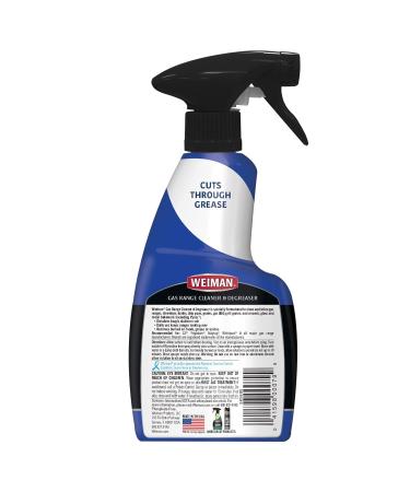 Weiman Gas Range Cleaner & Degreaser - 12oz | Best International Shipping - Buy Online on GoSupps.com
