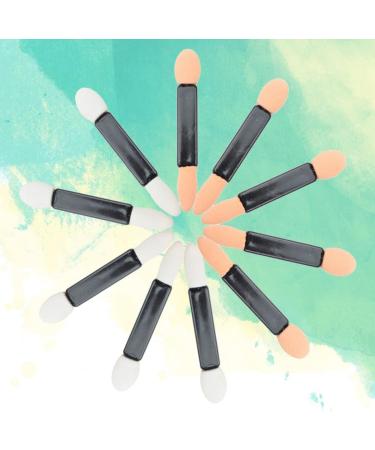 KALLORY 50pcs Makeup Sponge Eye Shadow Applicator Double Sided Make Eye Shadow Brush Cosmetic Miss Tool Mix - Buy Online on GoSupps.com