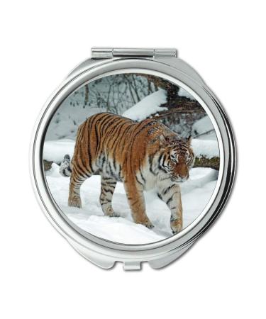 YENDOSTEEN Mirror Compact Mirror animal big big cat pocket mirror portable mirror