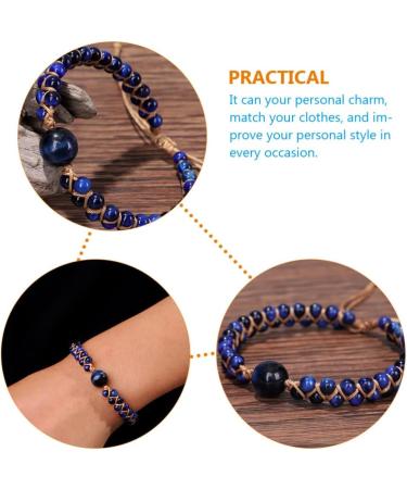 Healvian Motion Sickness Glasses with Wrist Beads - Eye Relaxing Gifts for Men and Women | Adjustable Motion Sickness Bands - Buy Online on GoSupps.com