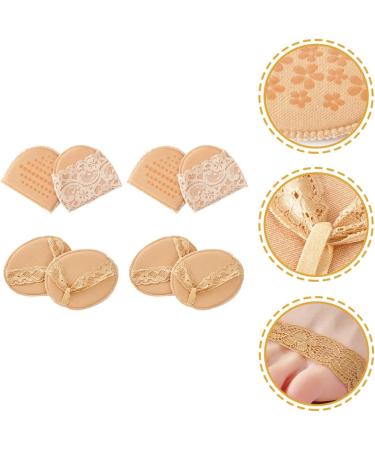 4 Pairs Metatarsal Cushions & Sole Pads for High Heels - Non-Skid Forefoot Socks & Neuroma Support - Buy Online on GoSupps.com