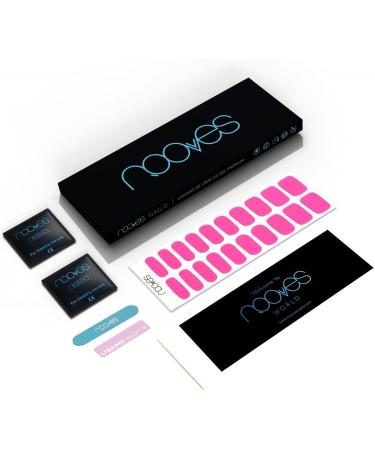  NOOVES NOOVES Nails - Premium Precursed Gel Nail Polish - Barbie Girl | Pink | Semi-Cured Gel Nail Strips | Semi-Permanent Gel Nail Stickers | Gel Nail Stickers - Buy Online on GoSupps.com