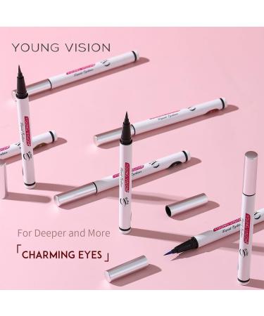 siduytin Eyeliner Pen Stylish Portable Cosmetic Colorful Quick Dry Smooth Waterproof Eye Liner Lady Home Make Up Accessories Pink - Buy Online on GoSupps.com