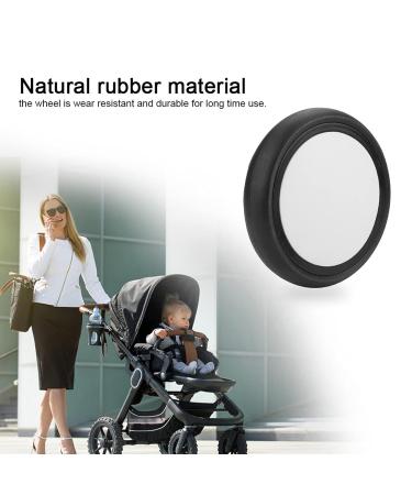 Durable Wear-Resistant Rubber Wheels Set for Yoya/Vovo Strollers - Front & Rear Bike Set - Buy Online on GoSupps.com