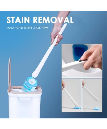 qazaa Disposable Toilet Cleaning System Disposable Toilet Flushable Refill Brush Flushable Refills - 48 Refills - Buy Online on GoSupps.com