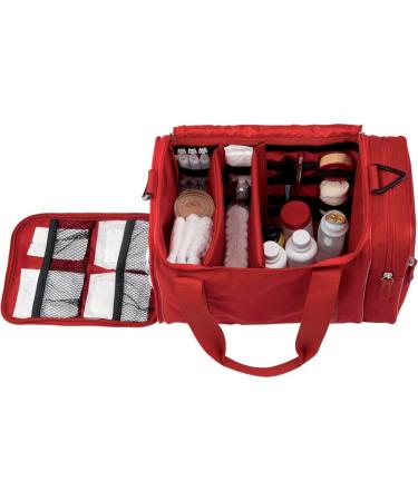 EB Jumbles Red Multifunctional Pocket Care Bag - First Aid Bag with Big Compartment 2 Outside Pockets Hand Loops & Removable Shoulder Strap - Ideal for Nursing Services - Buy Online on GoSupps.com