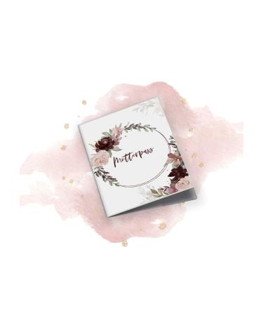 Sky.herz.papier Motherpass Cover | High-Quality Bordeaux Mother Passport Protective Envelopes | 1 Piece for International Shipping - Buy Online on GoSupps.com