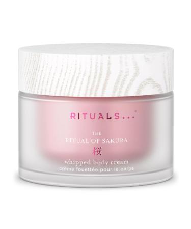 RITUALS The Ritual of Sakura Cr me corporelle hydratante avec fleur de cerisier et lait de riz formule nourrissante pour une peau douce et souple parfum floral d licat pot en verre de 220 ml