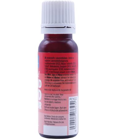 PME 100% Natural Food Colouring - Red 25g - Pack of 1 | Vibrant and Safe Dye for Baking - Buy Online on GoSupps.com
