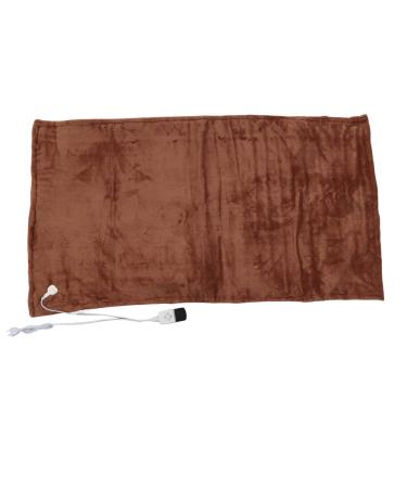 Mokernali heated ceiling portable heated electrical monitoring ceiling fast heating blanket for travel camping and outdoor area (150x80cm coffee) 150x80cm coffee