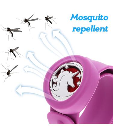 Milists Aromatherapy Diffuser Bracelets | Essential Oil Slap Bracelets with 30 Refill Pads | Fillable Fragrance Sports Bracelet for Kids Girls & Women - Purple - Buy Online on GoSupps.com