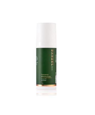 Barzel Coconut Face Moisturizer - Hydrating Coconut Oil & Shea Butter for All Skin Types - 1.7 FL Oz - Made in USA - International Shipping Available - Buy Online on GoSupps.com
