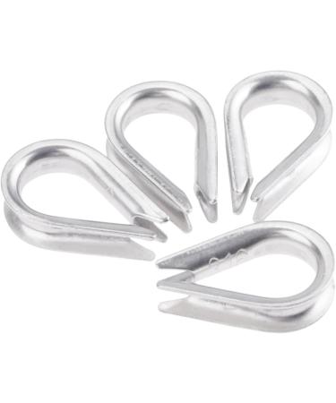 Mtsooning 10PCS Wire Thimble Rigging  M5 Stainless Steel Rope Thimble for 3/16 Inches Diameter Wire Cable - Buy Online on GoSupps.com