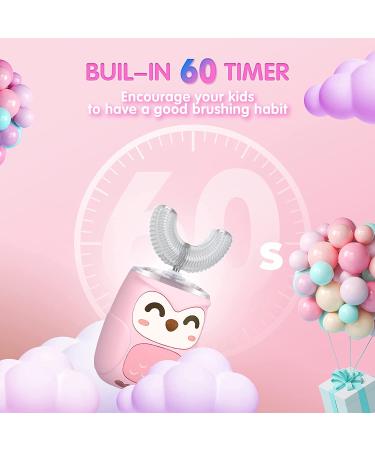 Kids Electric U-Shaped Toothbrush | 6 Modes | Full Mouth Baby Toothbrush IPX7 Waterproof - Buy Online on GoSupps.com