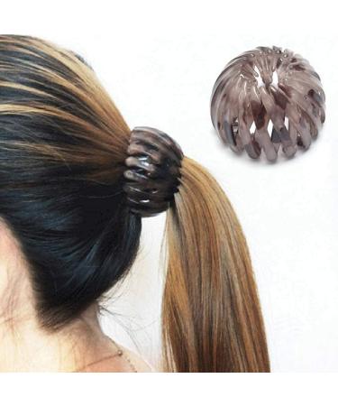 6Pcs Expandable Hair Claw Clips Set for Women - Hair Bun Maker Styling Tool with Ponytail Holder, Barrette Accessories - Buy Online on GoSupps.com