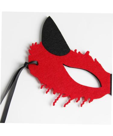 Healeved for Couple Halloween Cosplay Masks Masquerade Costume Outfits Halloween Scary Halloween Costume Mask Retro Party Mask Fox for Women - Buy Online on GoSupps.com