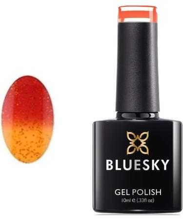 Bluesky Nail Gel Polish ORANGE COLOR CHANGE CHAMELEON Spring Summer Color TC10 UV LED Soak Off 10ml - Buy Online on GoSupps.com