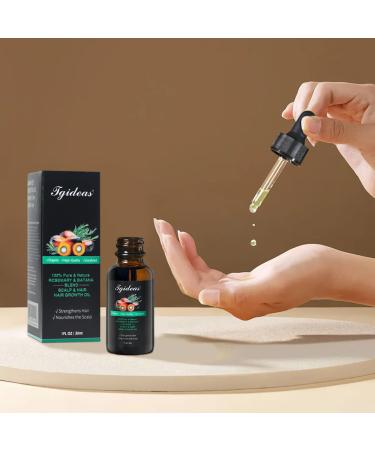 Buy Batana Rosemary Hair Growth Oil | Organic Jojoba Argan Scalp Oil for Men & Women | Promote Hair Growth & Thickness Internationally - Buy Online on GoSupps.com