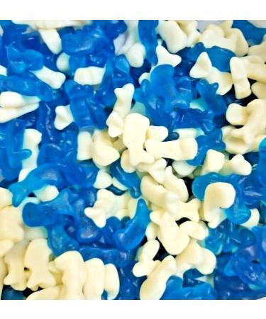 Baby Dolphins Blue & White Sweets Retro Pick N Mix Party Favours 1KG Share Bag - Buy Online on GoSupps.com